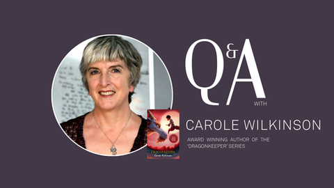 Q&A with Carole Wilkinson