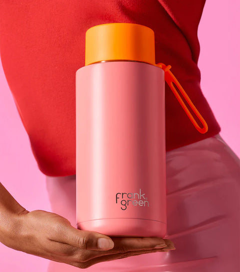 1L Atomic Red Ceramic Reusable Bottle - Limited Edition