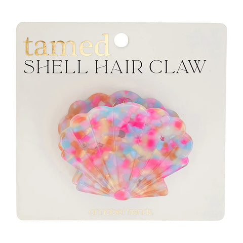 Unicorn Confetti Shell Hair Claw