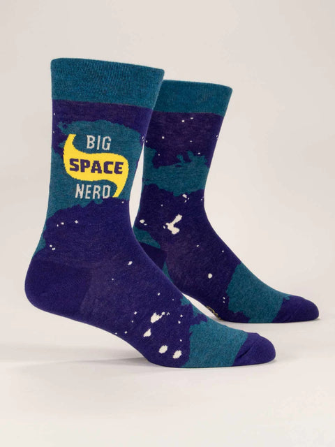 Big Space Nerd Mens Socks