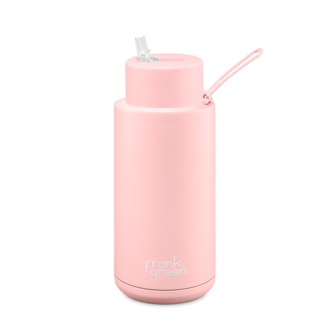 1L Ceramic Reusable Bottle Blushed