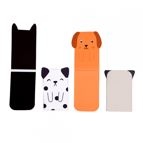 Magnet Dog Bookmarks set of 4