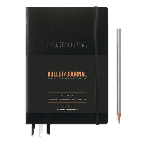 A5 Black Bullet Journal