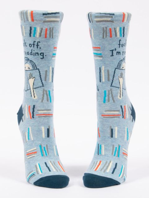 Fuck Off, I'm Reading Women's Socks