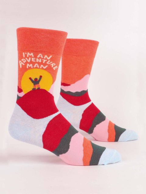 I'm An Adventure Man Men's Socks