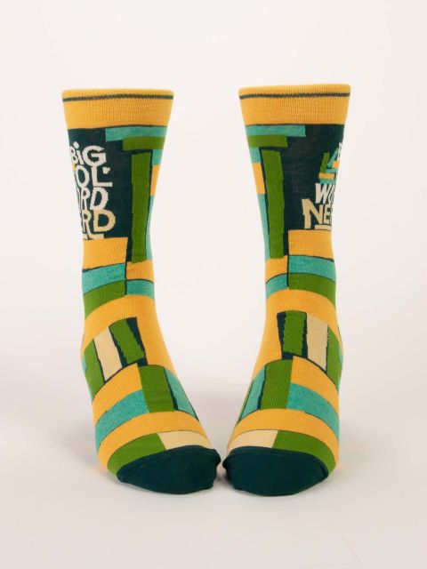 Big Ol' Word Nerd Men's Socks