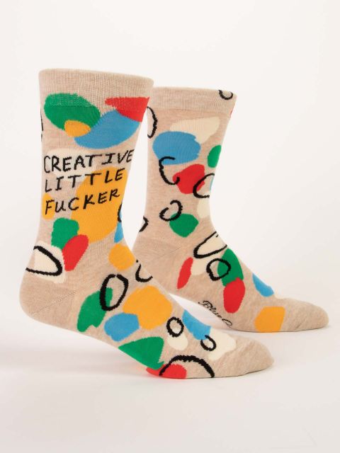 Creative Little Fucker Men's Socks