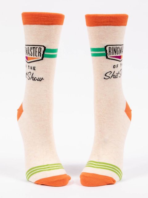 Ringmaster of the Shitshow Women's Socks