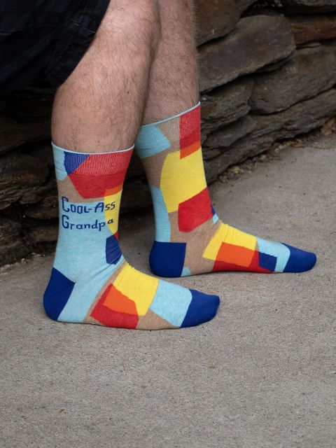 Cool Ass Grandpa Men's Socks