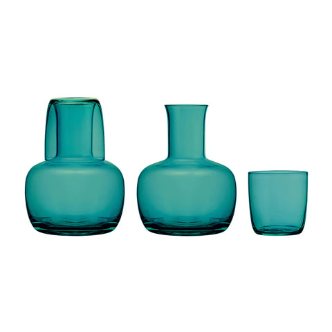 Water Carafe Set Bulb - Green