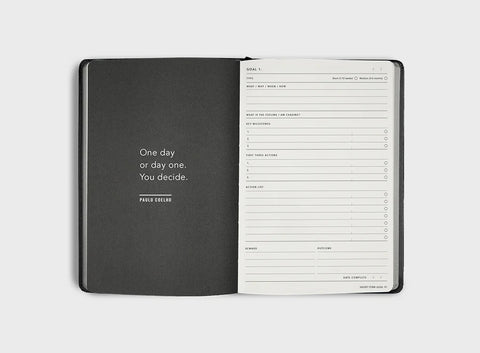 Classic 2025 Diary - Weekly - A5 - Soft Cover - Black