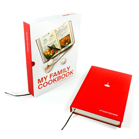 My Family Cookbook -  Red