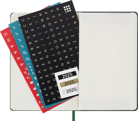 Weekly Hard Cover 2025 Diary - Pocket - Myrtle Green