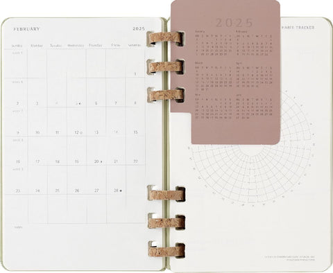 Large 2025 Spiral Planner - Kiwi