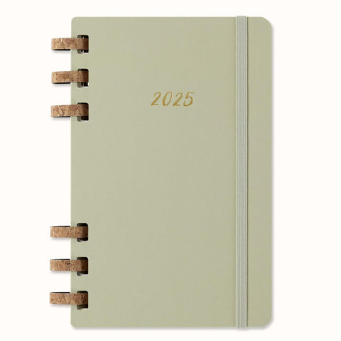 Large 2025 Spiral Planner - Kiwi