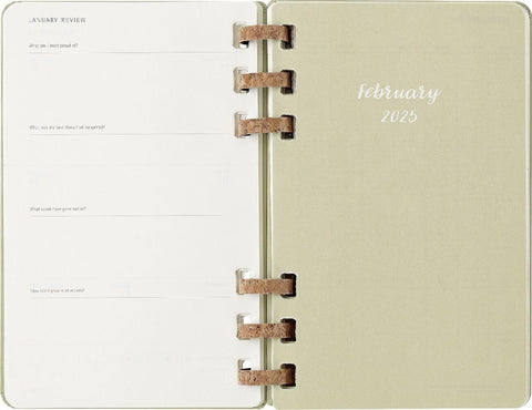 Large 2025 Spiral Planner - Kiwi