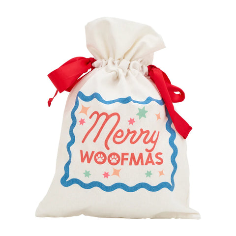 Merry Woofmas - Pet Santa Sack