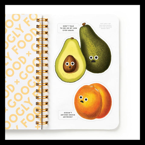 Googly Fruit Sticker Book