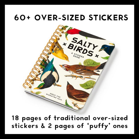 Salty Birds Sticker Book