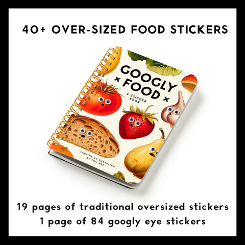 Googly Fruit Sticker Book