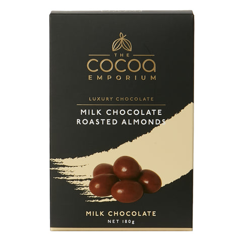 Milk Chocolate Roasted Almonds - 180g