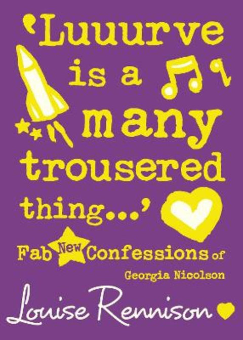 `Luuurve is a many trousered thing...' by Louise Rennison - 9780007222100