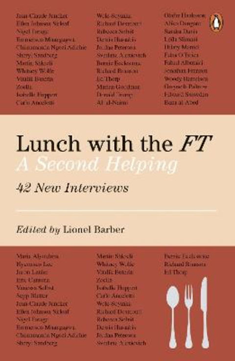 Lunch with the FT by Lionel Barber - 9780241400708