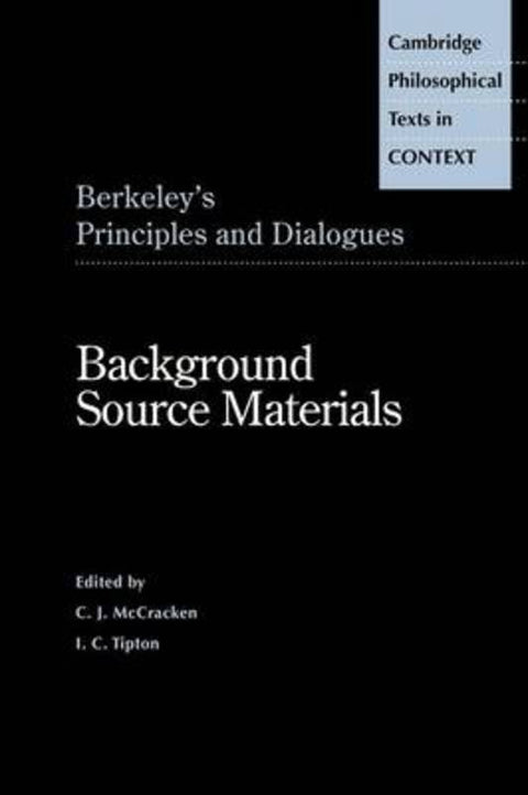 Berkeley's Principles and Dialogues by George Berkeley - 9780521498067