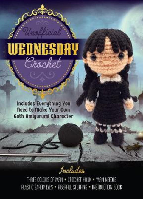 Unofficial Wednesday Crochet by Kati Galusz - 9780785843528