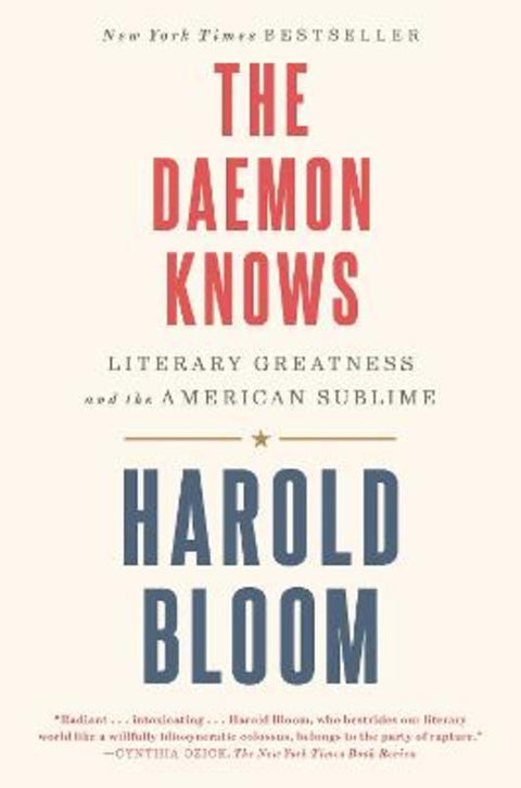 The Daemon Knows by Harold Bloom - 9780812987461