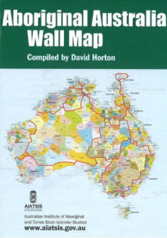 A1 flat AIATSIS map Indigenous Australia by Aboriginal Studies Press - 9780855754969