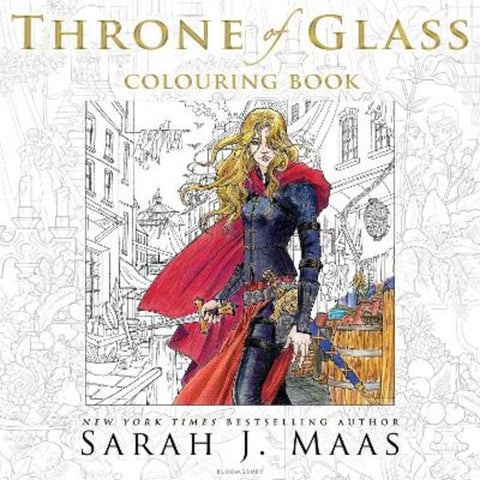 The Throne of Glass Colouring Book by Sarah J. Maas - 9781408881422