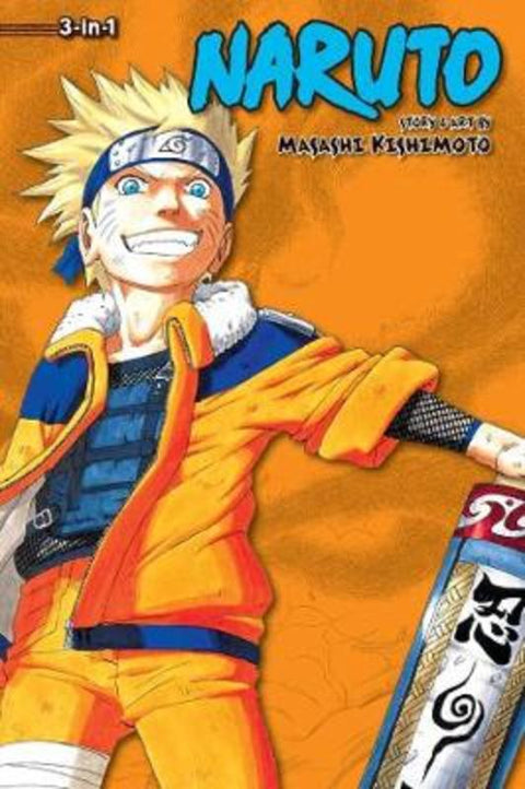 Naruto (3-in-1 Edition), Vol. 4 by Masashi Kishimoto - 9781421554884