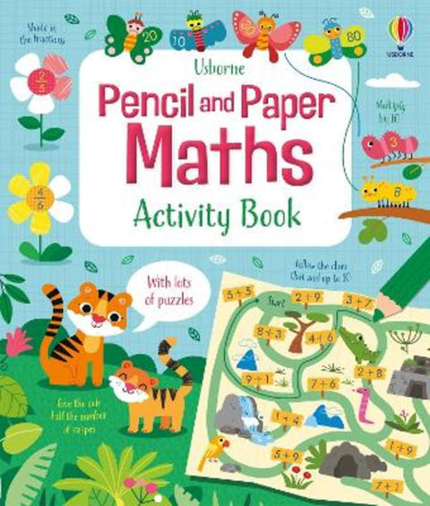 Pencil and Paper Maths by Usborne - 9781474986106