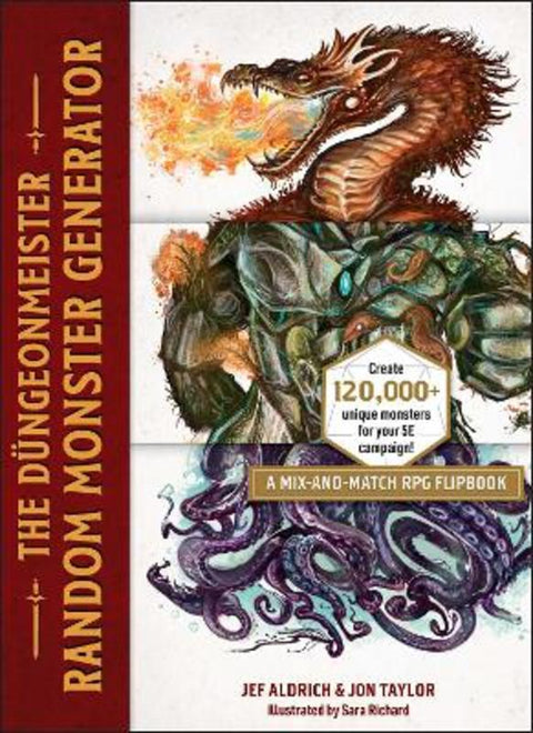 The Dungeonmeister Random Monster Generator by Jef Aldrich - 9781507222539