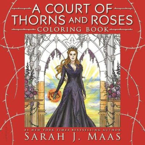 A Court of Thorns and Roses Coloring Book by Sarah J. Maas - 9781681195766