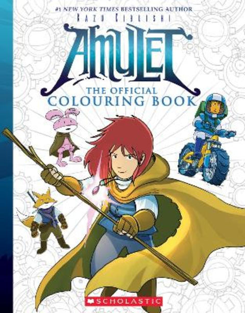 Amulet: The Official Colouring Book by Kazu Kibuishi - 9781760265656