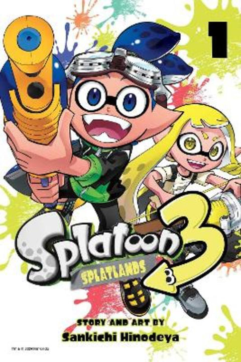 Splatoon 3: Splatlands, Vol. 1 : Volume 1 by Sankichi Hinodeya - 9781974743544