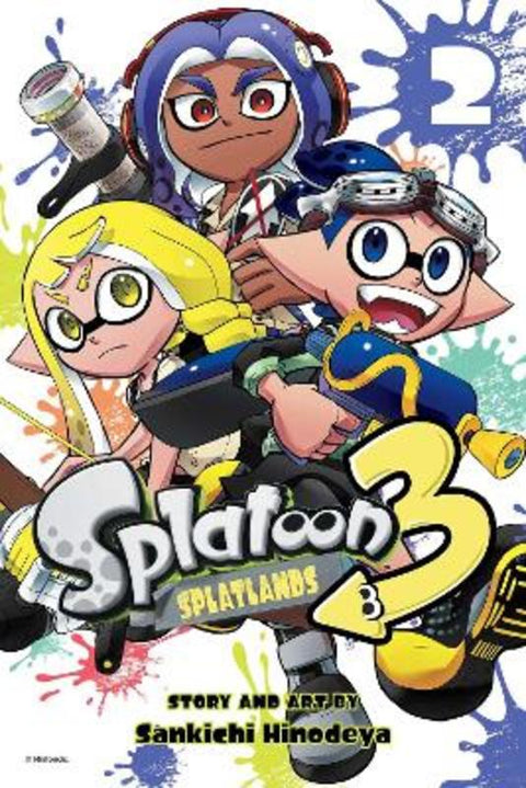 Splatoon 3: Splatlands, Vol. 2 : Volume 2 by Sankichi Hinodeya - 9781974746361