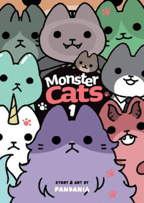 Monster Cats Vol. 1 by PANDANIA - 9798888434956