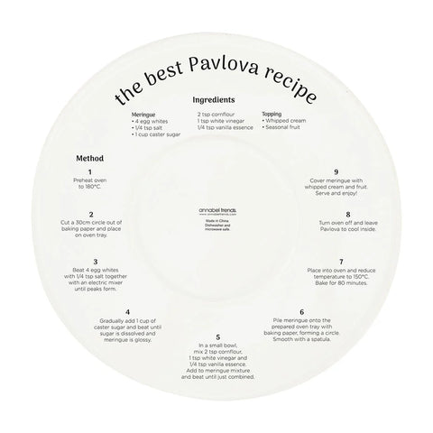 Best Pavlova Plate - Round