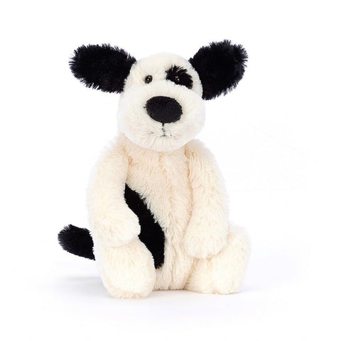 Bashful Puppy Black Cream Small