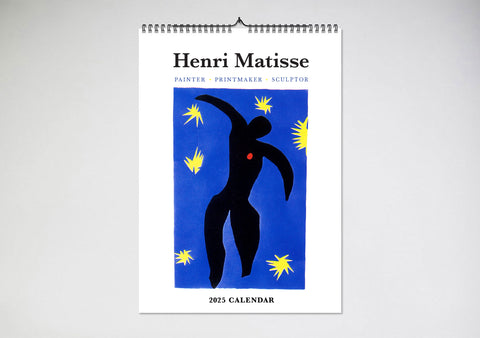 Henri Matisse 2025 Wall Calendar