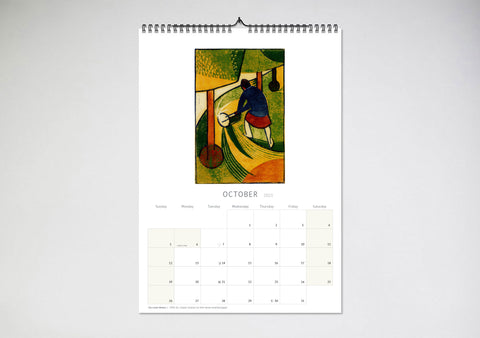 Dorrit Black 2025 Wall Calendar