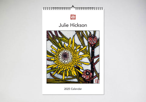 Julie Hickson 2025 Wall Calendar