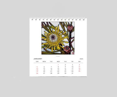 Julie Hickson 2025 Desk Calendar