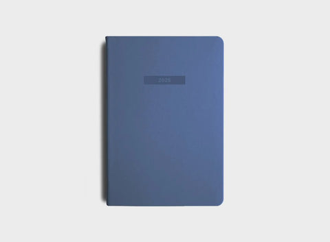 Classic 2025 Diary - Weekly - A5 - Soft Cover - Element Blue