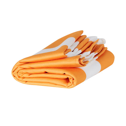 Extra Large Beach Towel Ipanema Orange - Cabana Collection