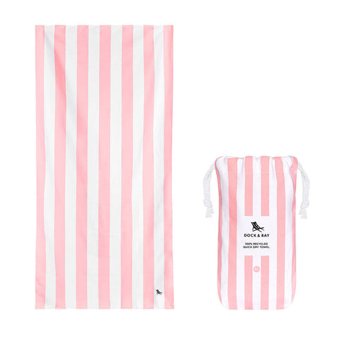 Extra Large Beach Towel Malibu Pink - Cabana Light Collection