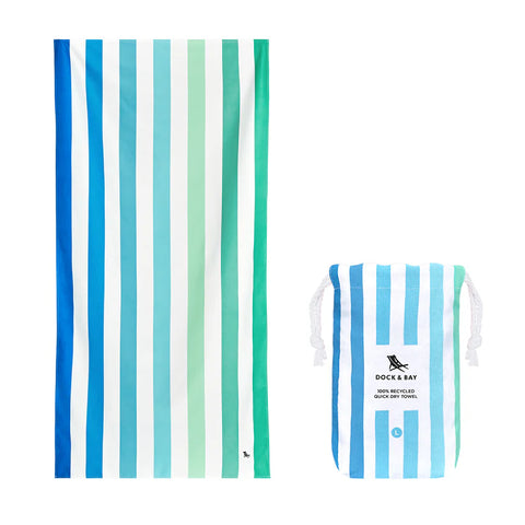 Large Endless River Beach Towel  Summer Collection